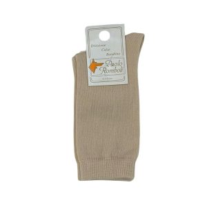 CALZINO BEIGE PAOLO ROMBOLI
