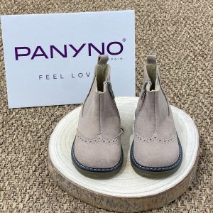 STIVALETTO CON CERNIERA IN CAMOSCIO BEIGE