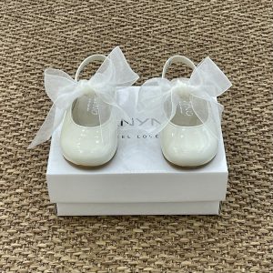 BALLERINA APERTA CON FIOCCO IN TULLE