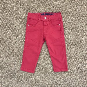 PANTALONE IN CALDO COTONE ROSSO