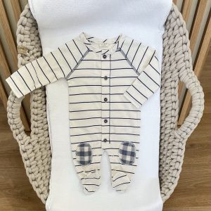 TUTINA IN JERSEY A RIGHE BLU
