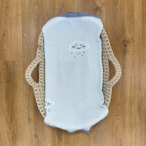 COPERTA IN FILO DI COTONE NUVOLETTA